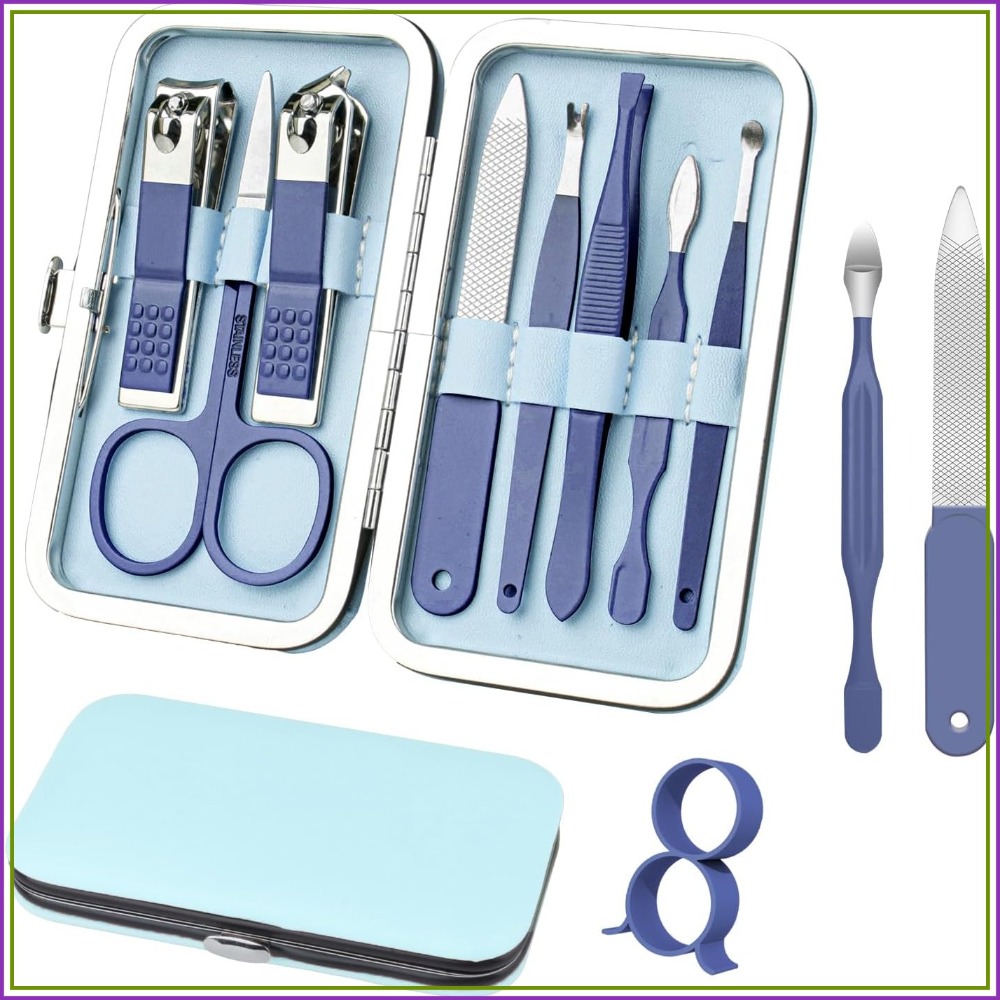 Nail Care Kit Mens - Set de Manicura 8 en 1,