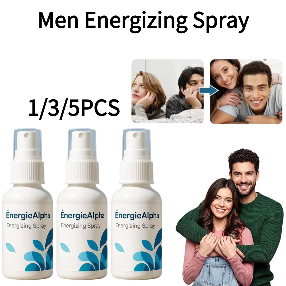 Men'S Grooming And Skin Care - Spray Energizante para Hombre 30ml, Extractos