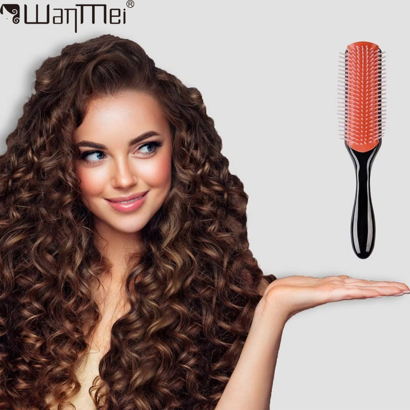 Men'S Grooming Hair - WANMEI-cepillo de pelo rizado para mujer