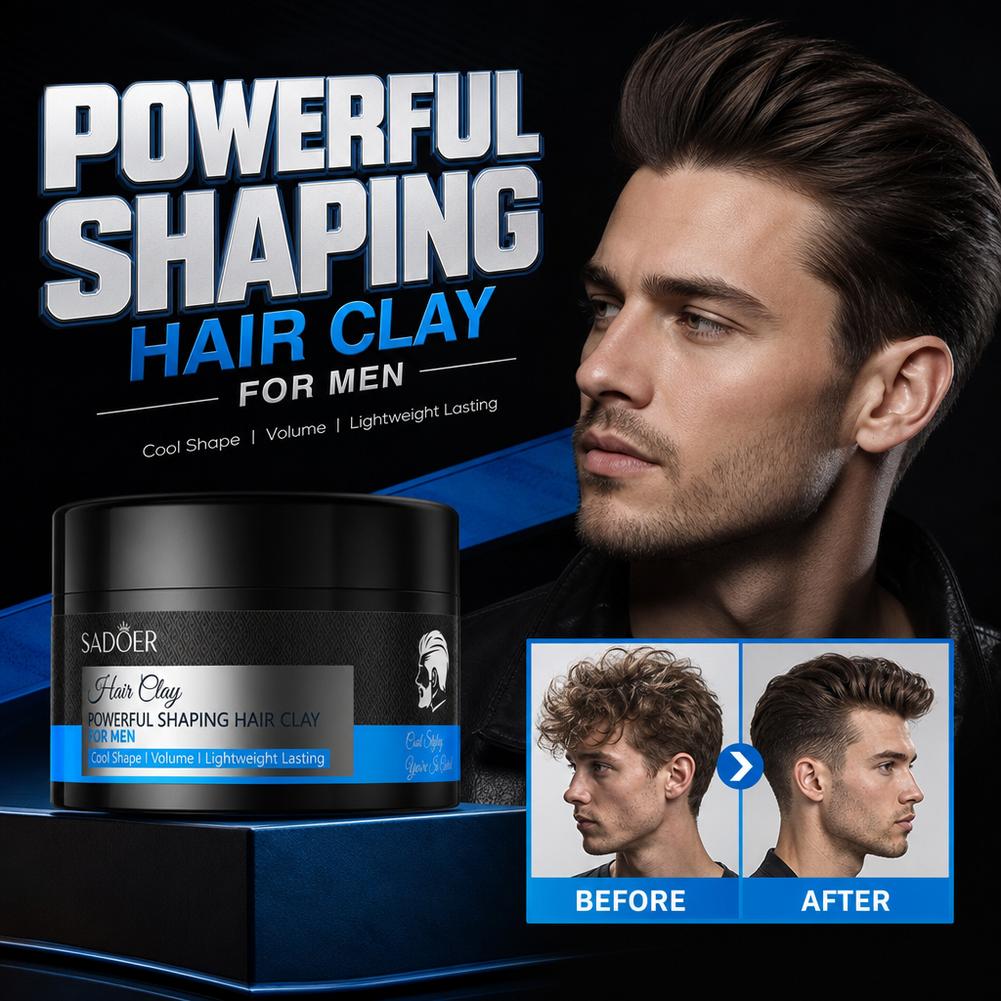 Men'S Grooming Hair - Arcilla mate para peinar el cabello,