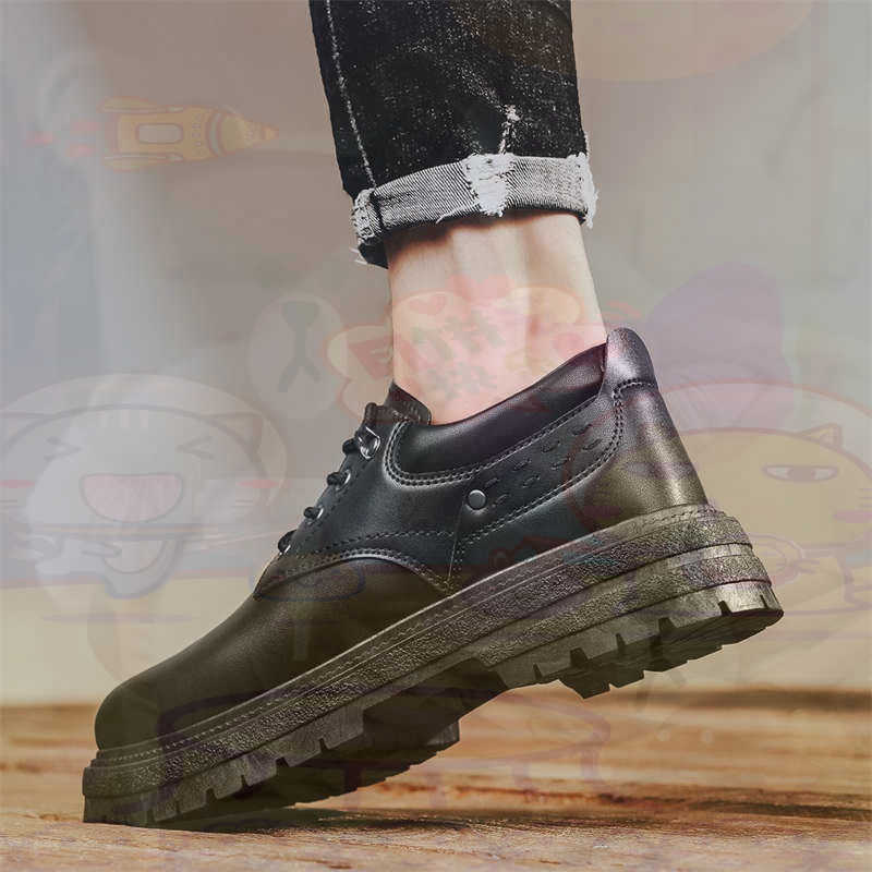 Men'S Grooming Accessories Kit - Zapatillas deportivas de cuero Natural oscuro