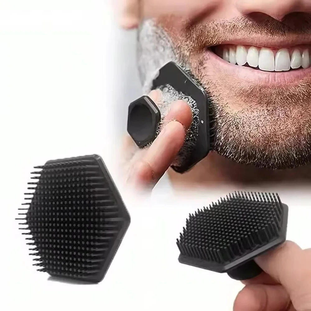 Men'S Grooming And Skin Care - Mini Cepillo de Silicona para Limpieza
