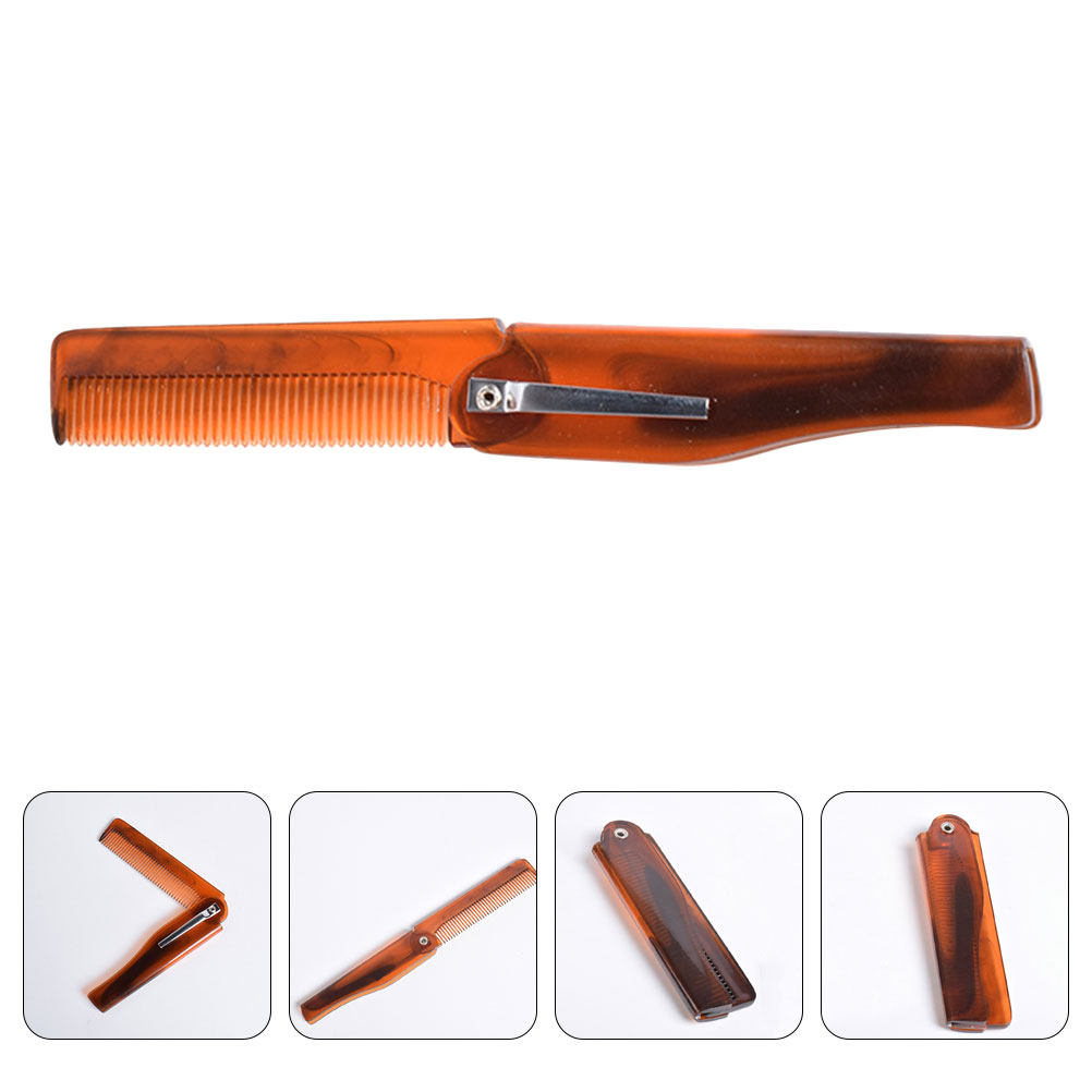 Men'S Grooming Hair - Peine Plegable para Hombre, Peine de