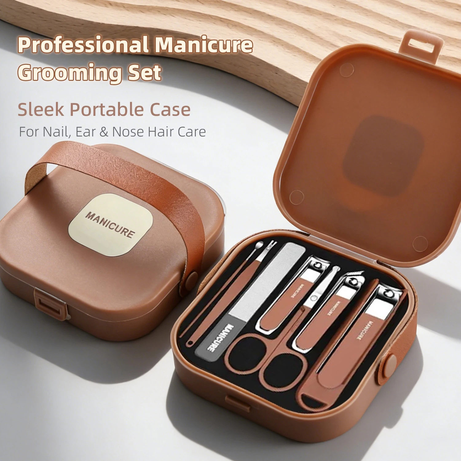 Nail Care Kit Mens - Kit de cuidado de uñas, juego