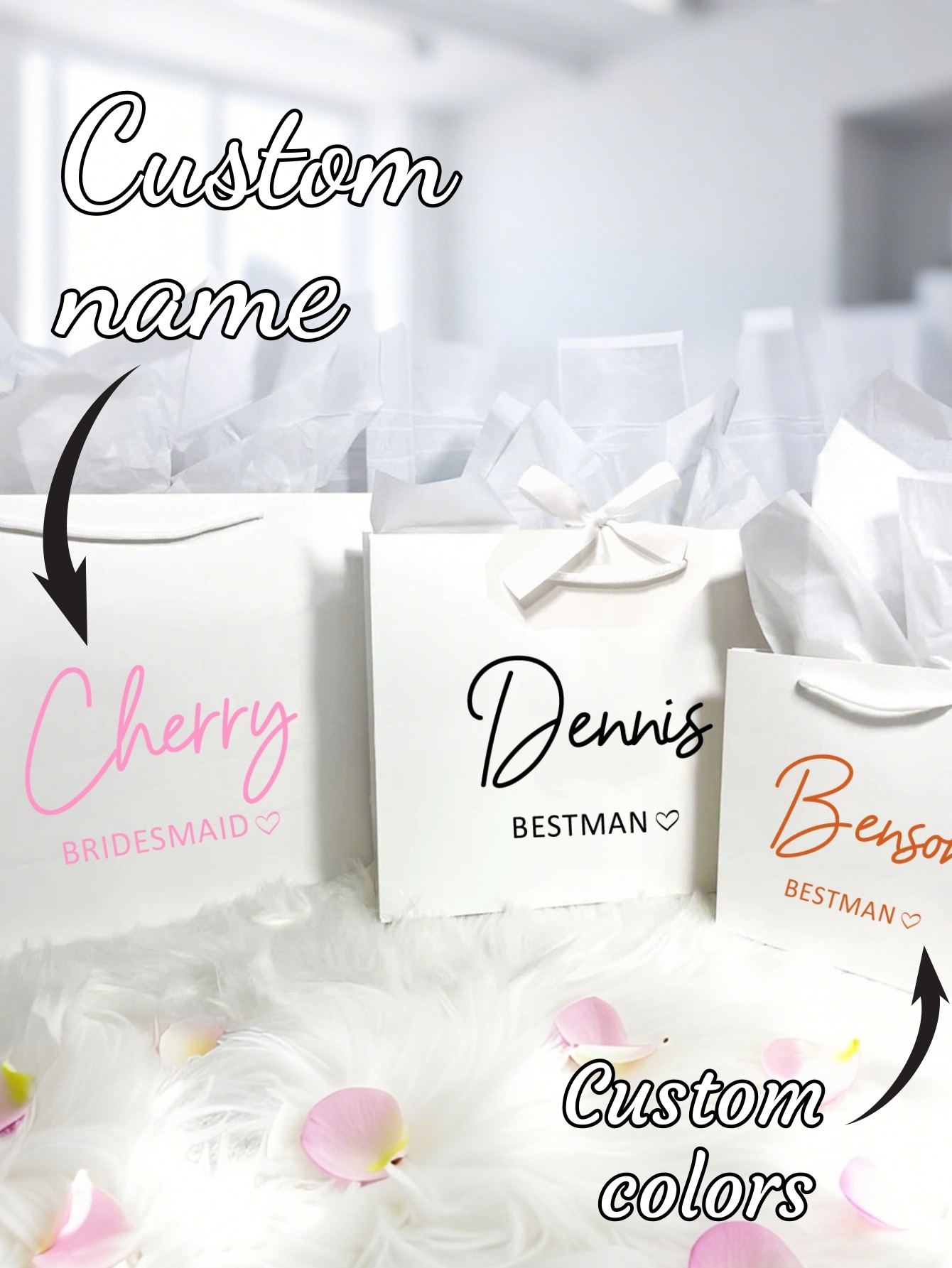 Men'S Grooming For Wedding - Bolsa de Regalo Personalizada de Alta