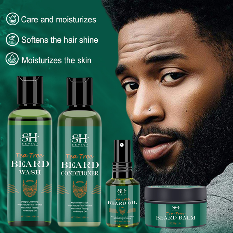 Men'S Grooming Oil - Juego de aceite de barba de