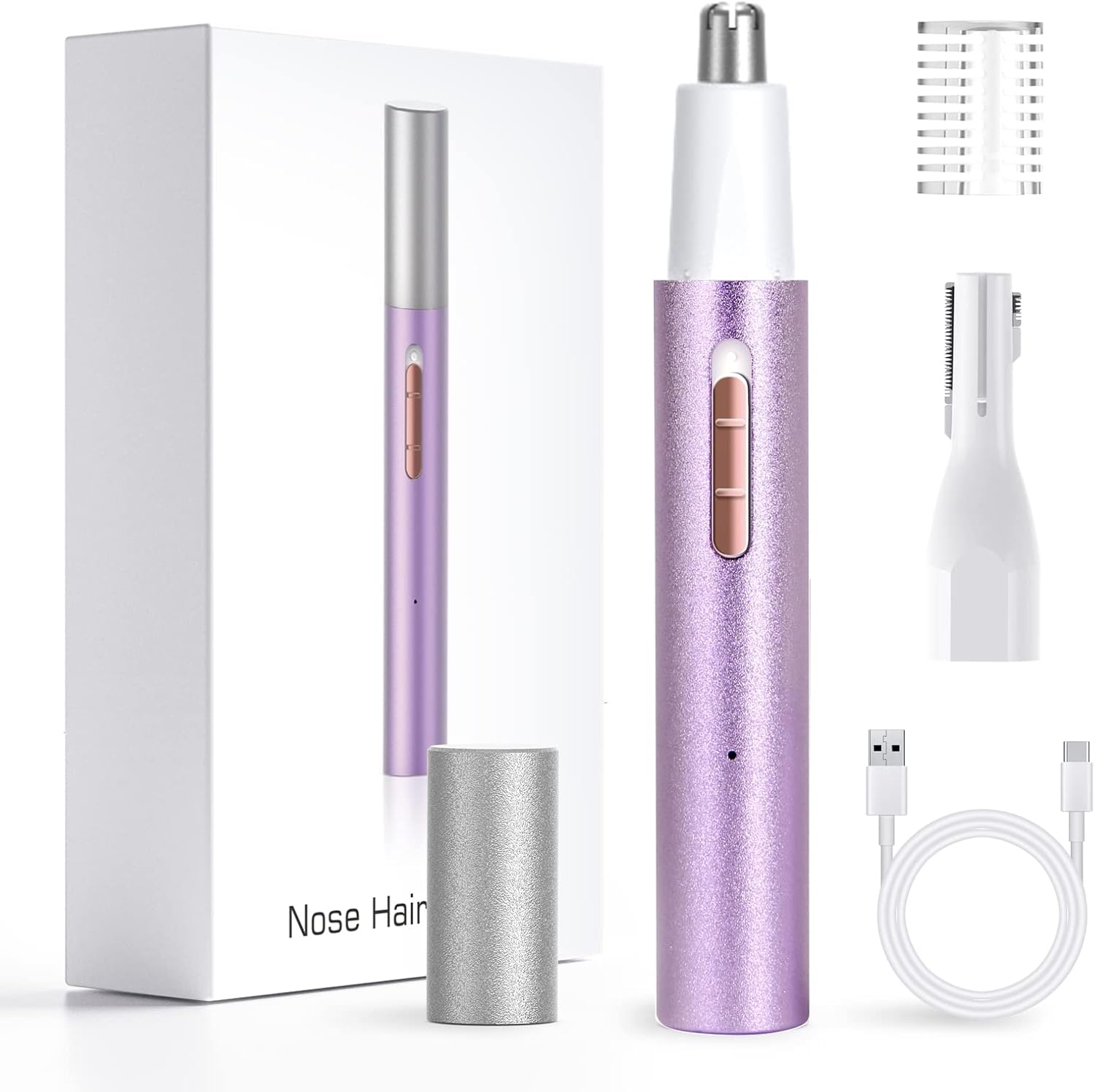 Nose Hair Trimmer - Recortador de vello de nariz y