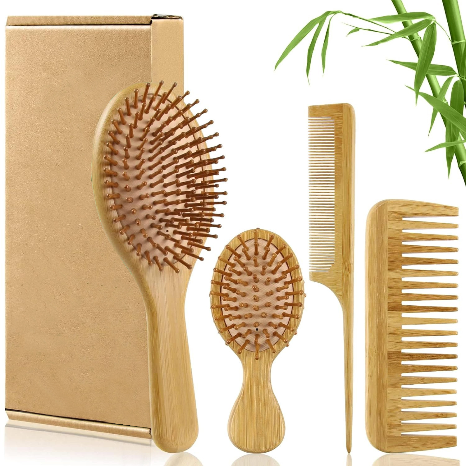 Men'S Grooming Hair - Set de Cepillos y Peines de