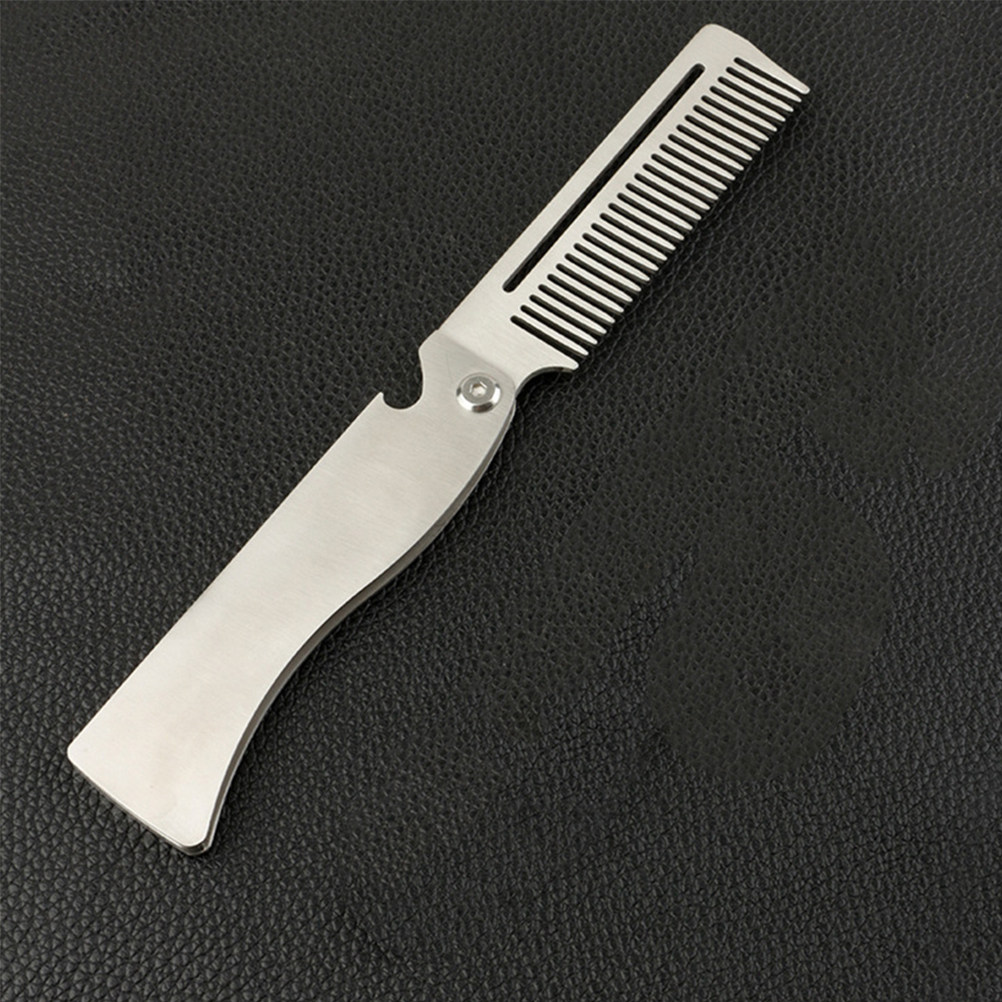 Peine plegable para barba, con - Men'S Grooming Hair reseña y precio