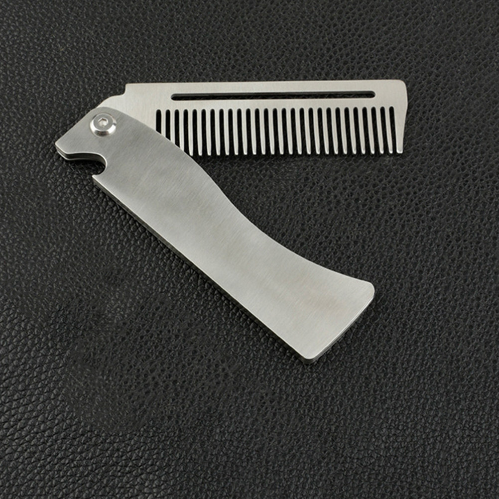 Peine plegable para barba, con - Men'S Grooming Hair reseña y precio