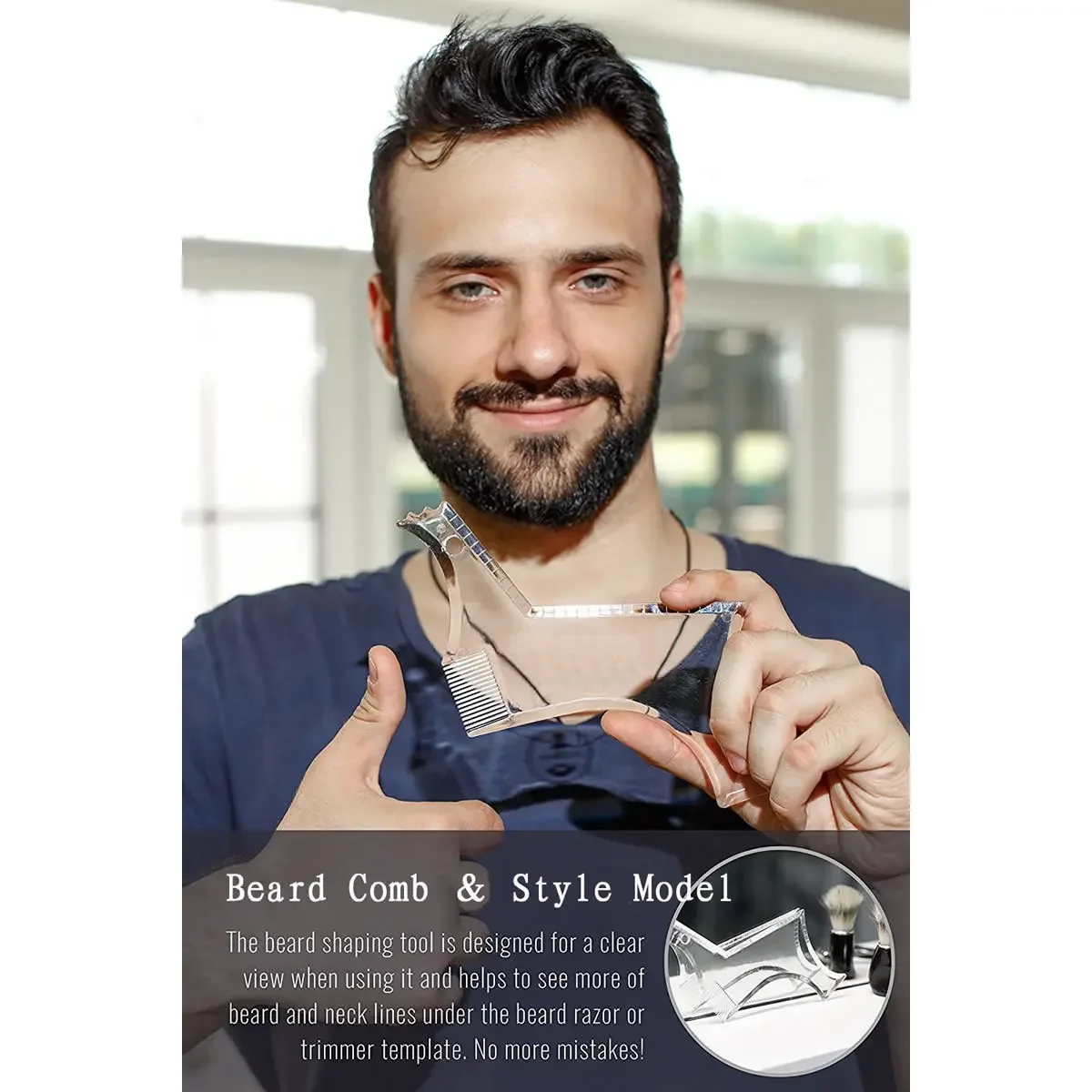 Plantilla para modelar la barb - Men'S Grooming Accessories Kit reseña y precio