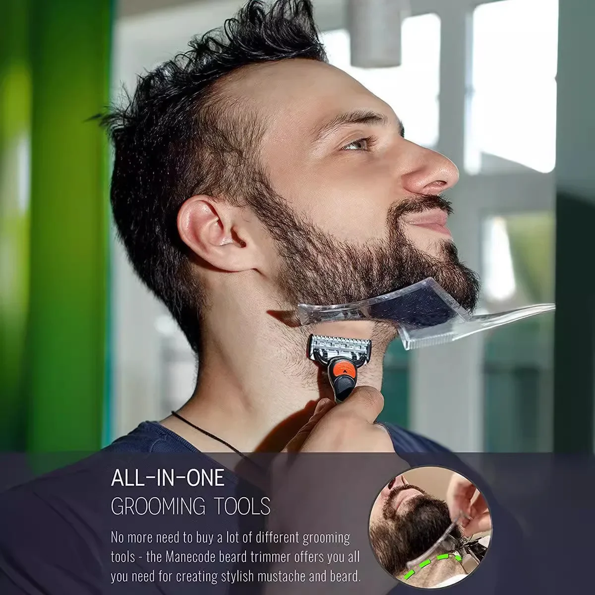 Plantilla para modelar la barb - Men'S Grooming Accessories Kit reseña y precio