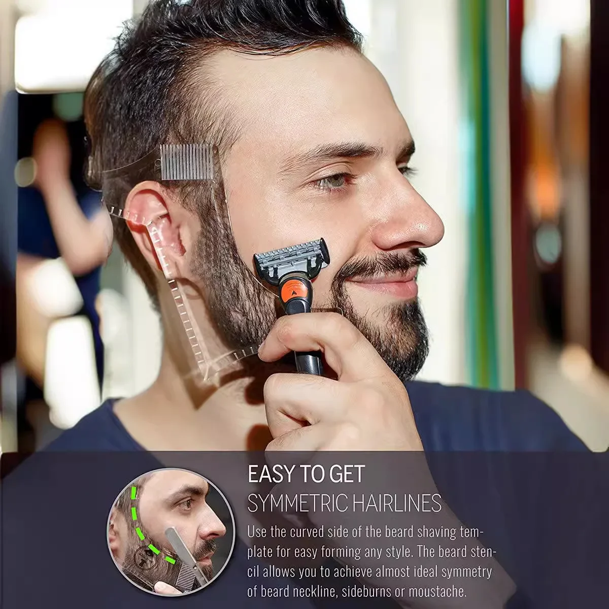 Plantilla para modelar la barb - Men'S Grooming Accessories Kit reseña y precio