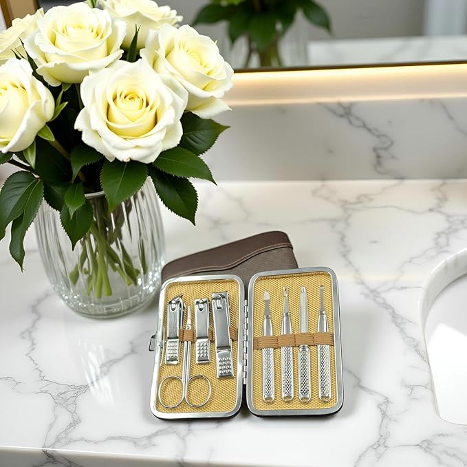 Set de manicura para hombres y - Men'S Grooming Accessories Kit reseña y precio