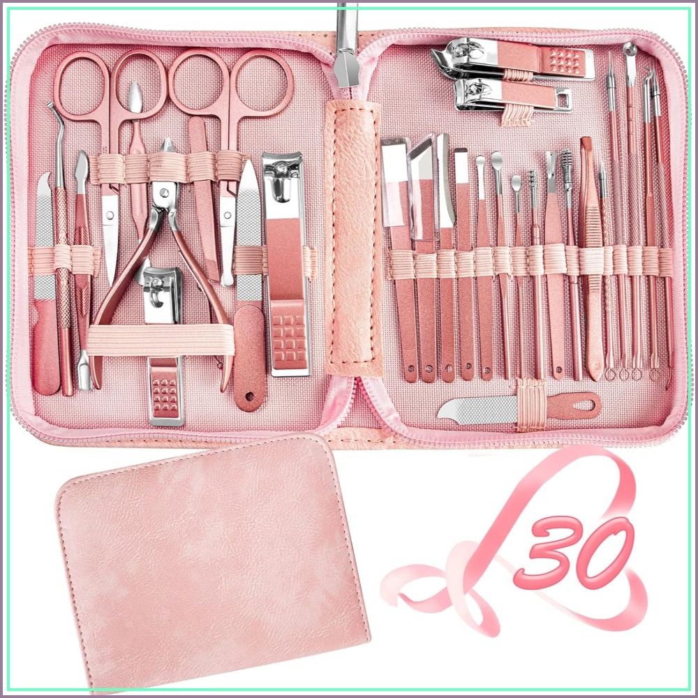 Set de Manicura Profesional 30 - Men'S Grooming Products Kit reseña y precio