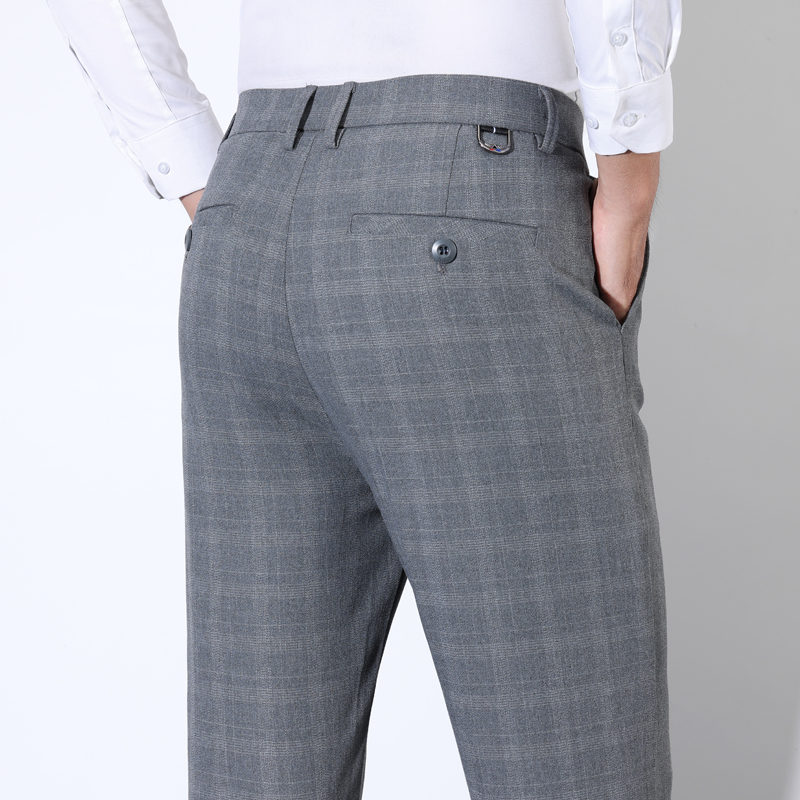Pantalones de traje clásicos a - Men'S Grooming For Wedding reseña y precio