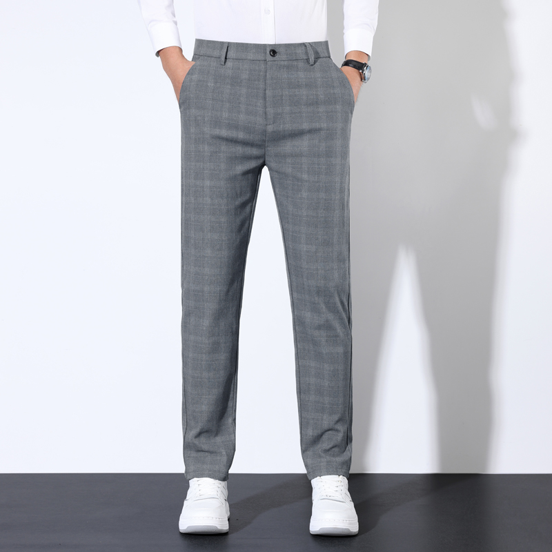 Pantalones de traje clásicos a - Men'S Grooming For Wedding reseña y precio