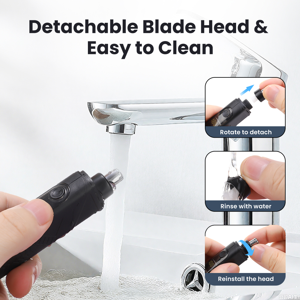 Cortadora de pelo eléctrica pa - Nose Hair Trimmer reseña y precio