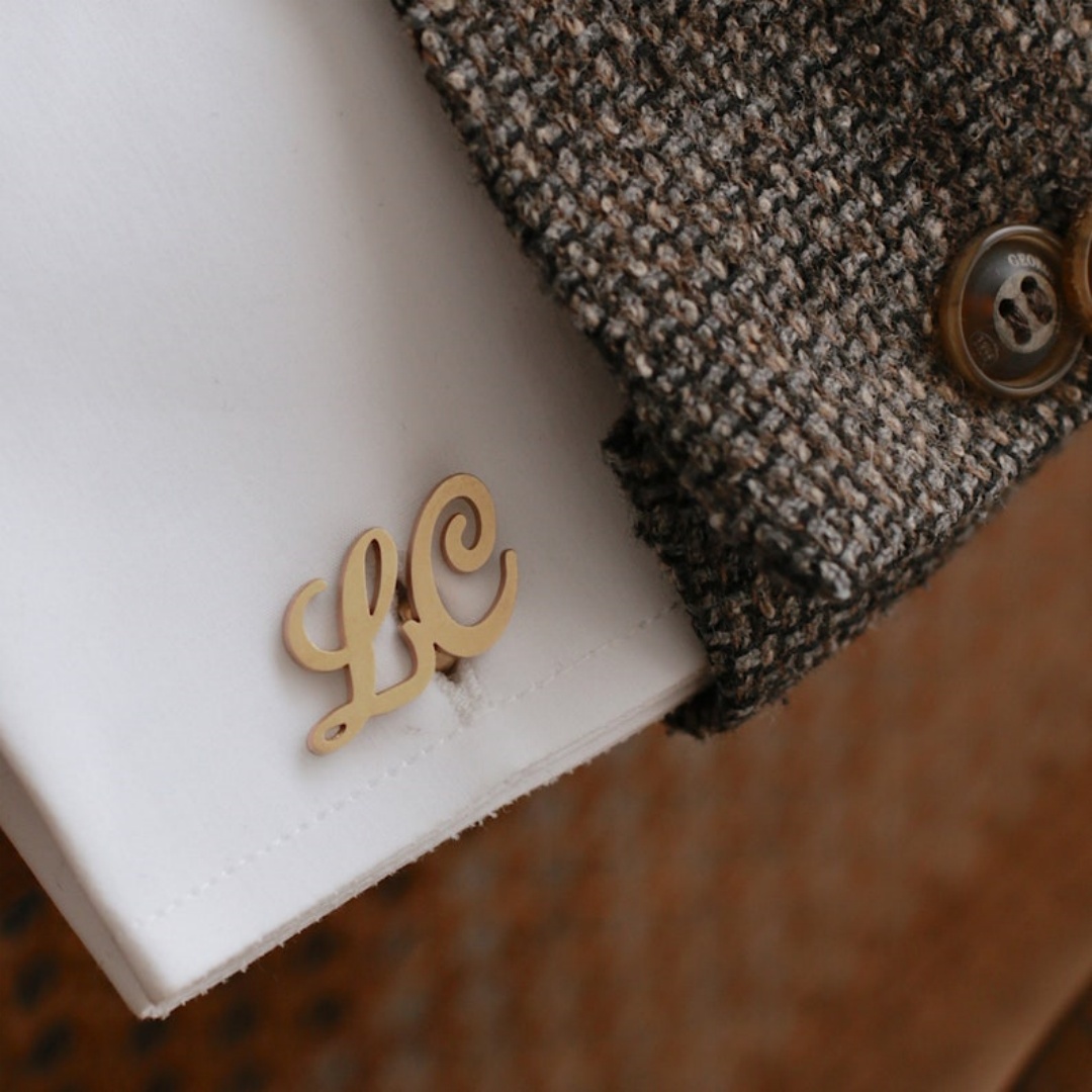 Gemelos Personalizados con Nom - Men'S Grooming For Wedding reseña y precio