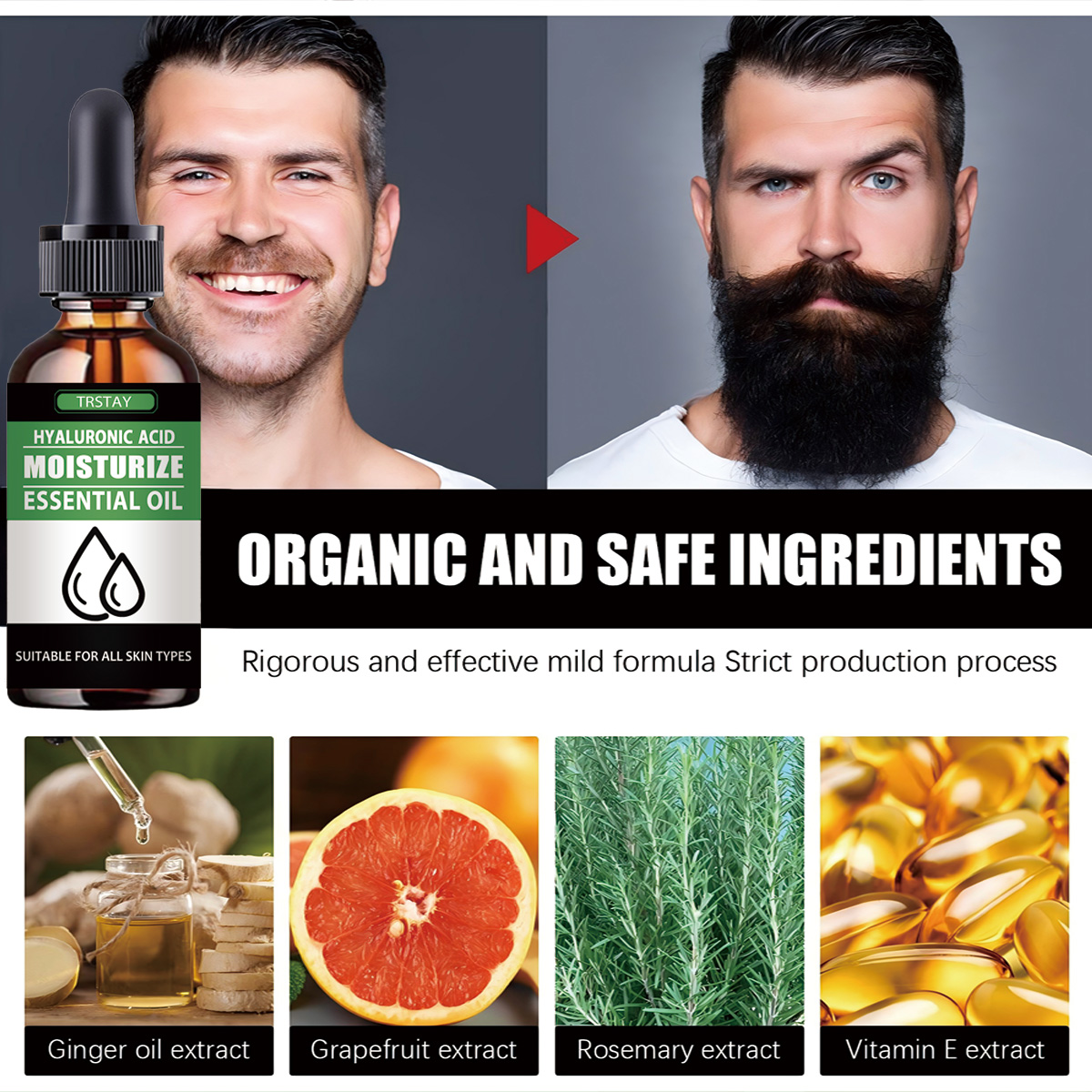 100% Natural acelera el vello  - Men'S Grooming Essentials reseña y precio