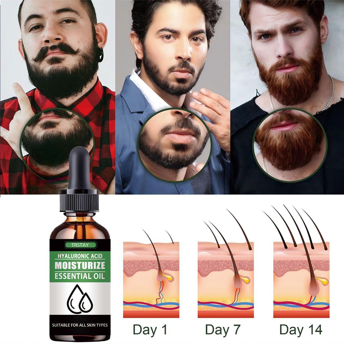 100% Natural acelera el vello  - Men'S Grooming Essentials reseña y precio