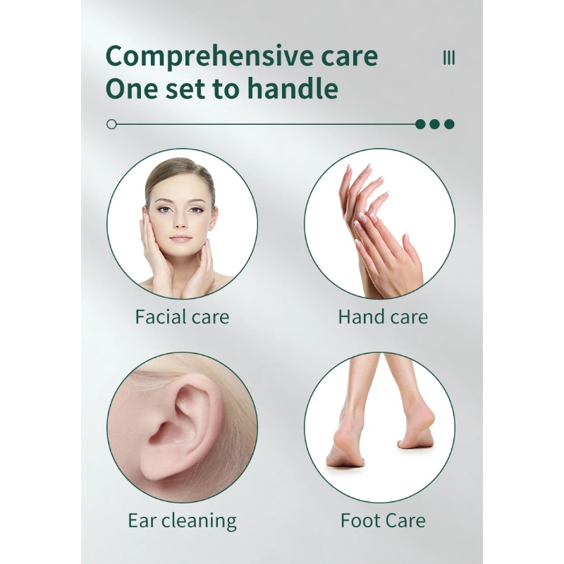 Juego de manicura de 2 o 4 pie - Nail Care Kit Mens reseña y precio