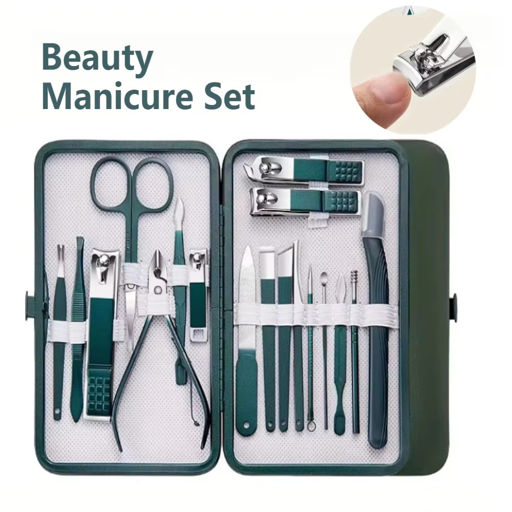 Juego de manicura de 4/7/10/12 - Nail Care Kit Mens reseña y precio