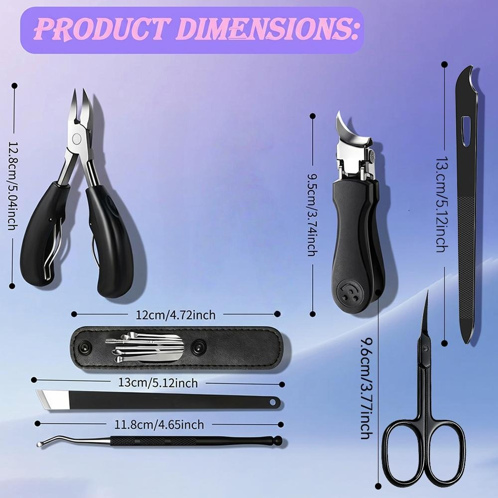 Set Profesional de Cuidado de  - Nail Care Kit Mens reseña y precio