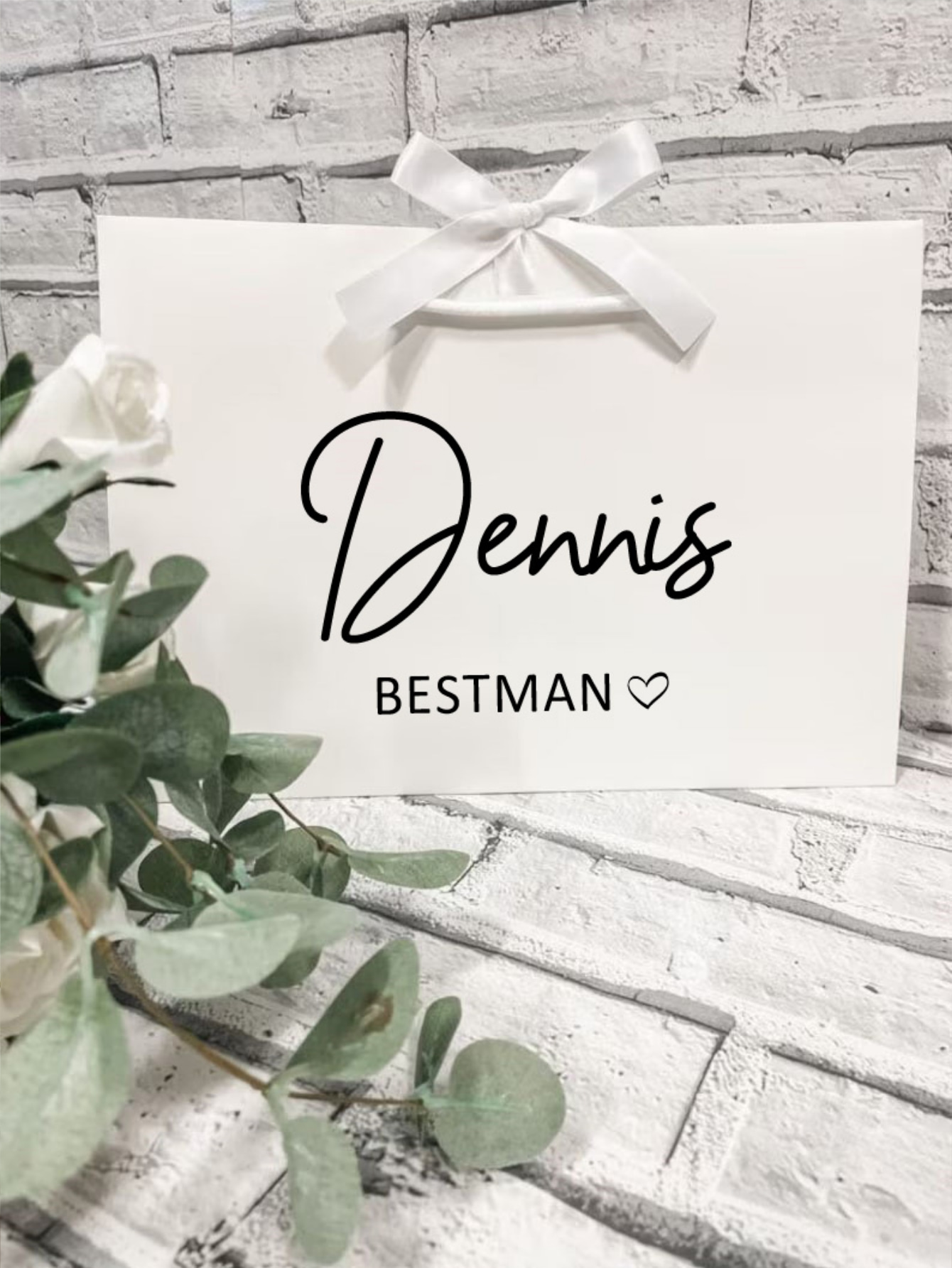 Bolsa de Regalo Personalizada  - Men'S Grooming For Wedding reseña y precio