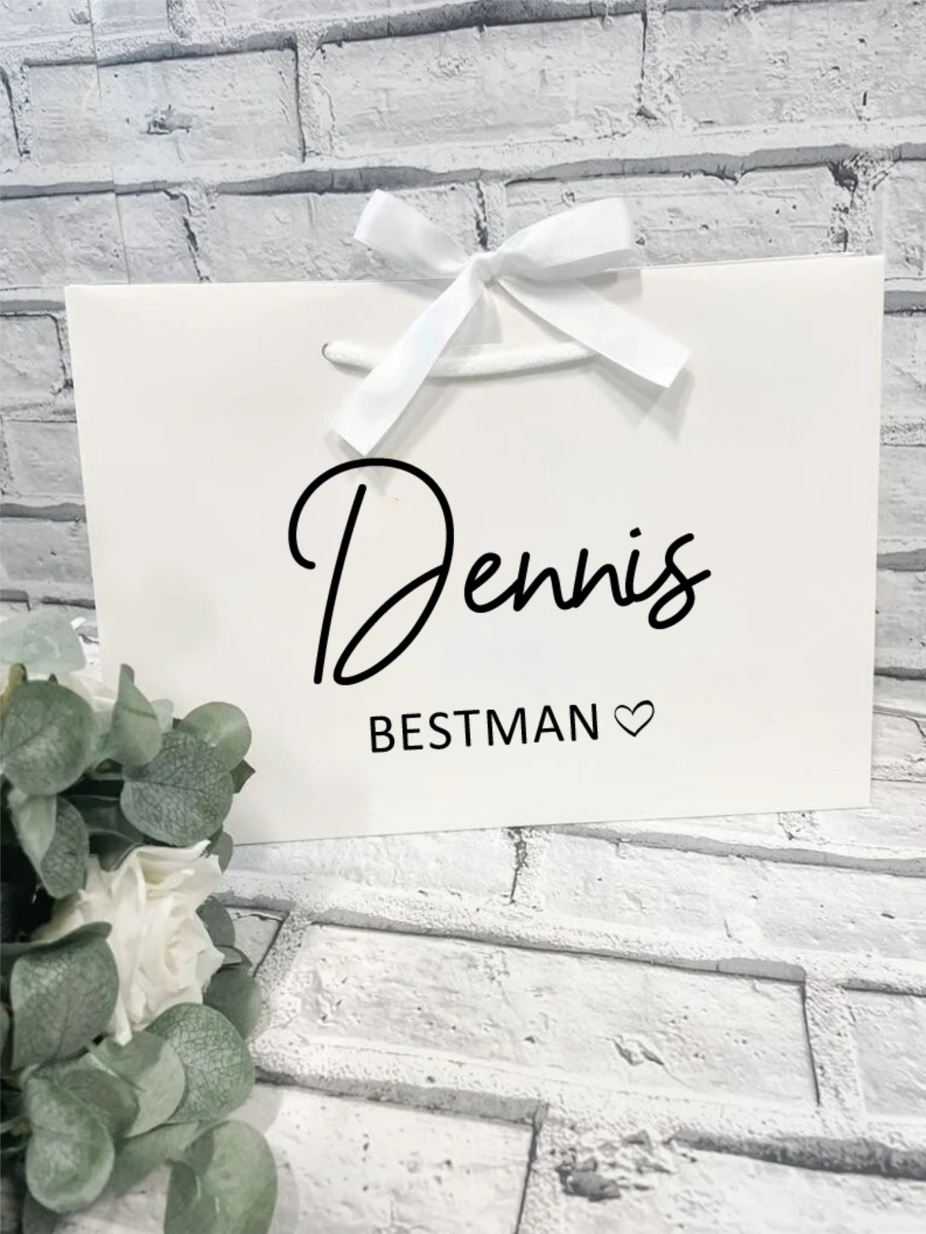 Bolsa de Regalo Personalizada  - Men'S Grooming For Wedding reseña y precio