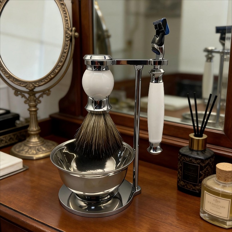 Kit de Afeitado Clásico para H - Men'S Grooming Accessories Kit reseña y precio