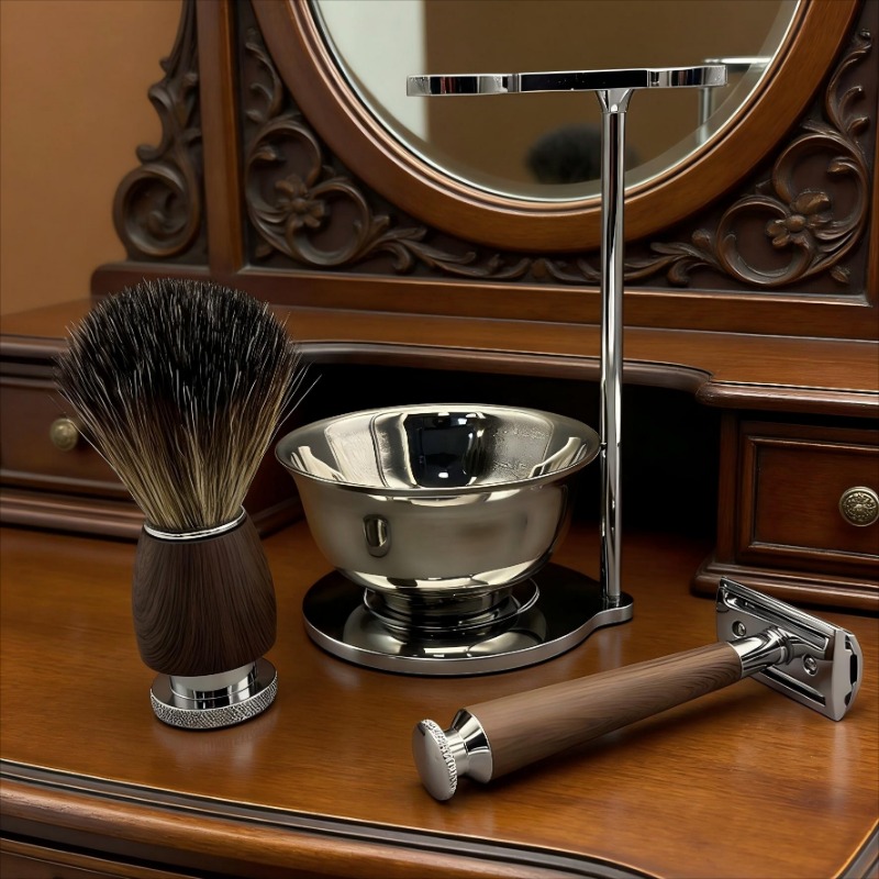 Kit de Afeitado Clásico para H - Men'S Grooming Accessories Kit reseña y precio