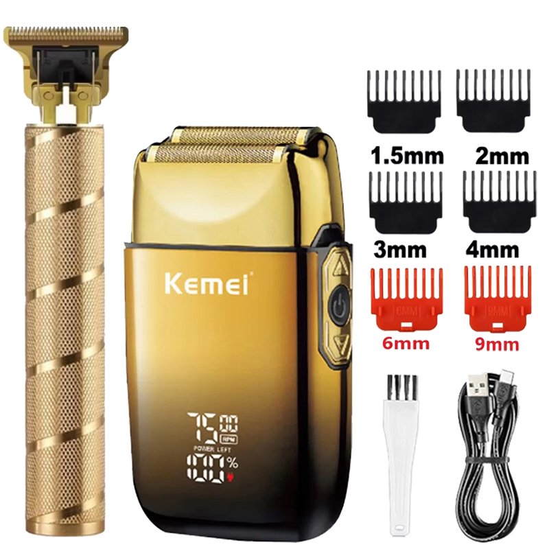 Kemei KM-TX10 T9 Recortadora d - Men'S Grooming Essentials reseña y precio