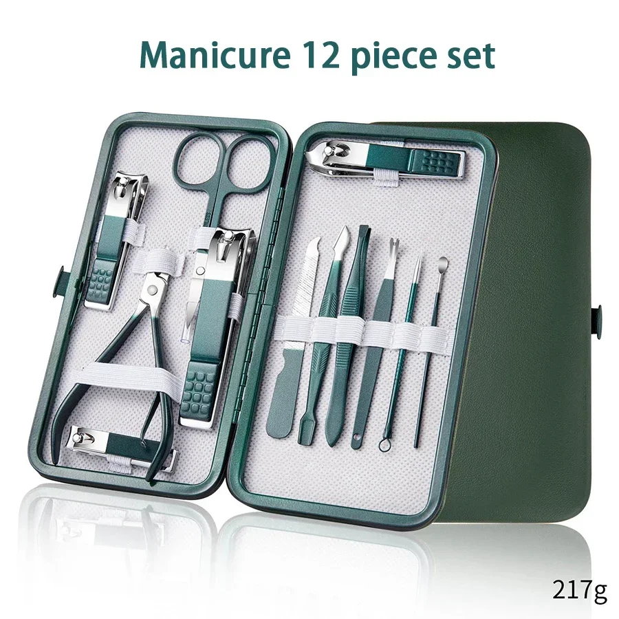 Set de Manicura, Kit de Cortaú - Nail Care Kit Mens reseña y precio