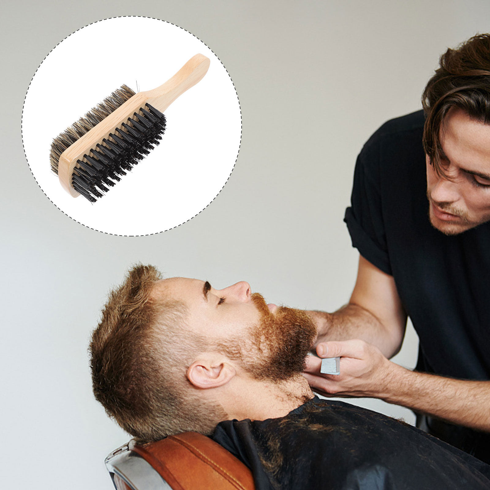1 unidad de cepillo para barba - Men'S Grooming And Skin Care reseña y precio